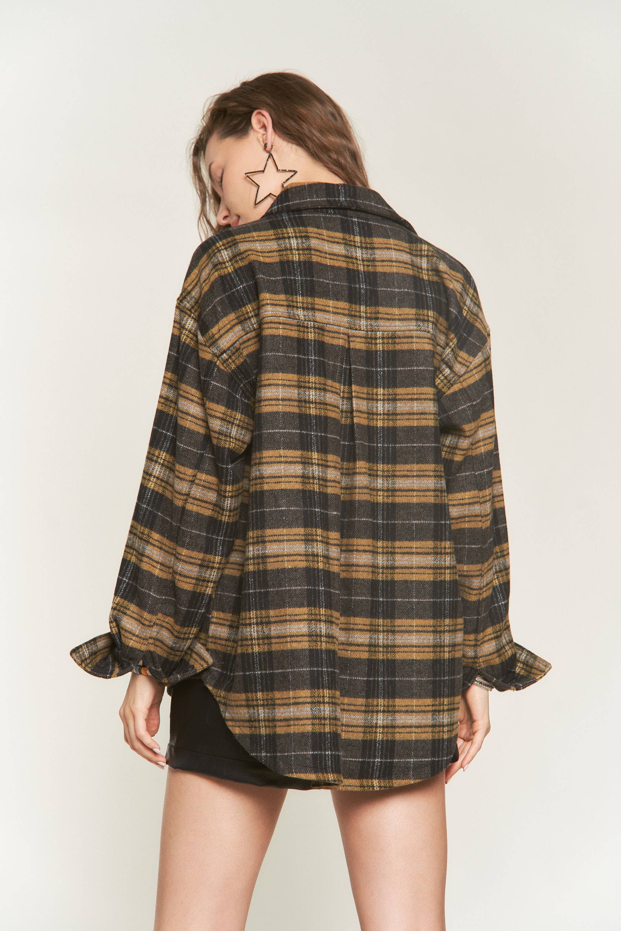 PLAID SHACKET