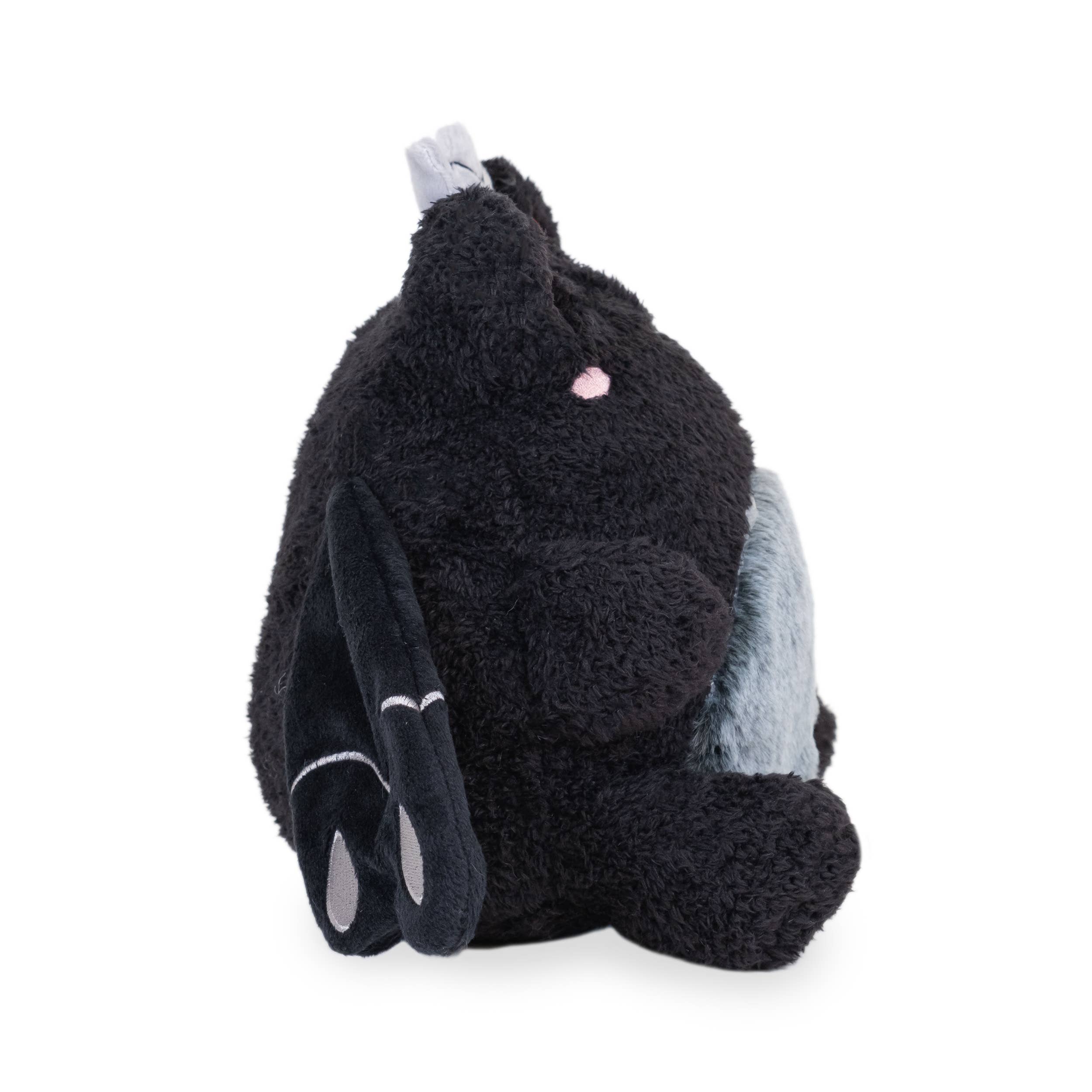 Mothman Wawa (Cute Kawaii Black Soft Frog Animal Plush)