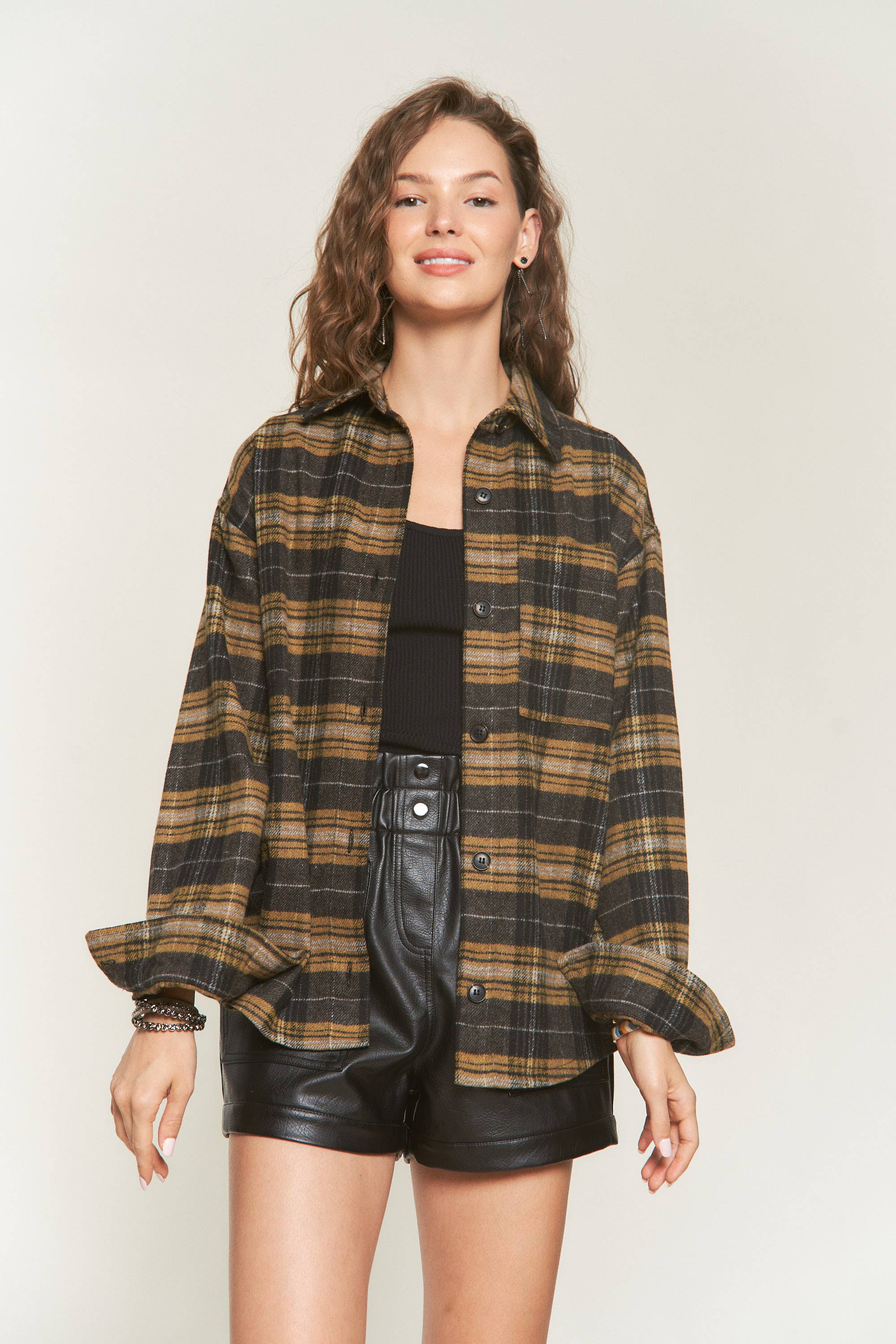 PLAID SHACKET