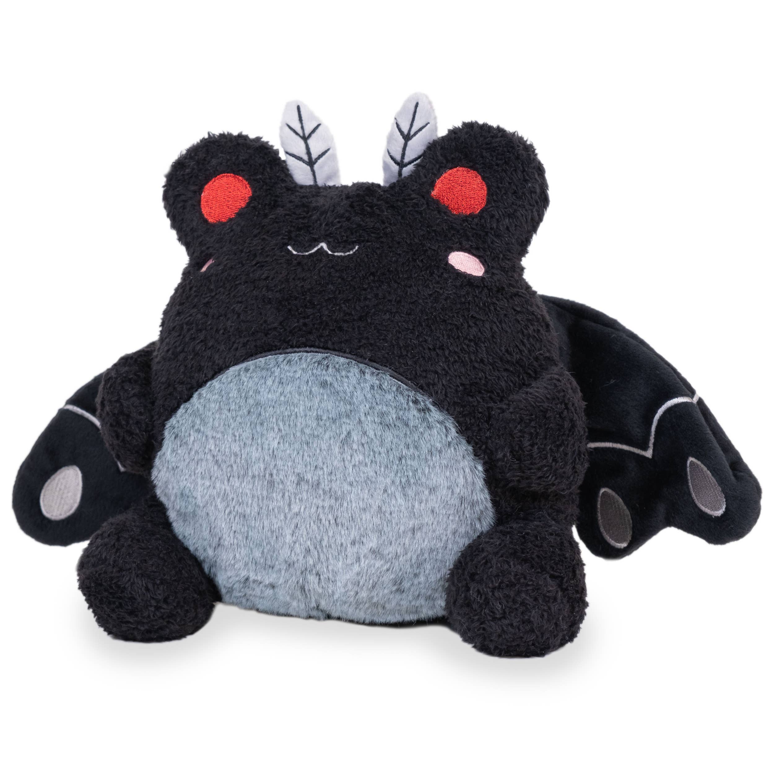 Mothman Wawa (Cute Kawaii Black Soft Frog Animal Plush)
