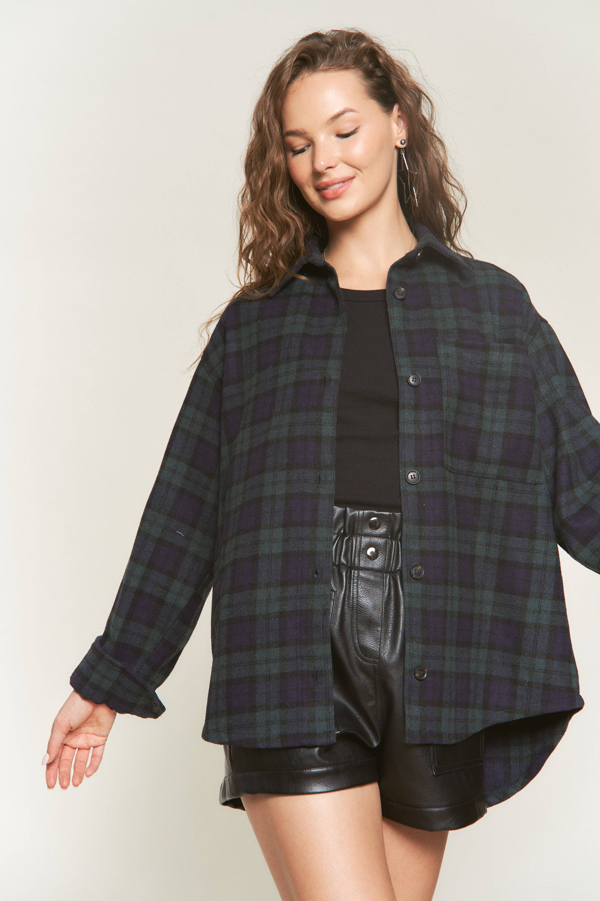 PLAID SHACKET