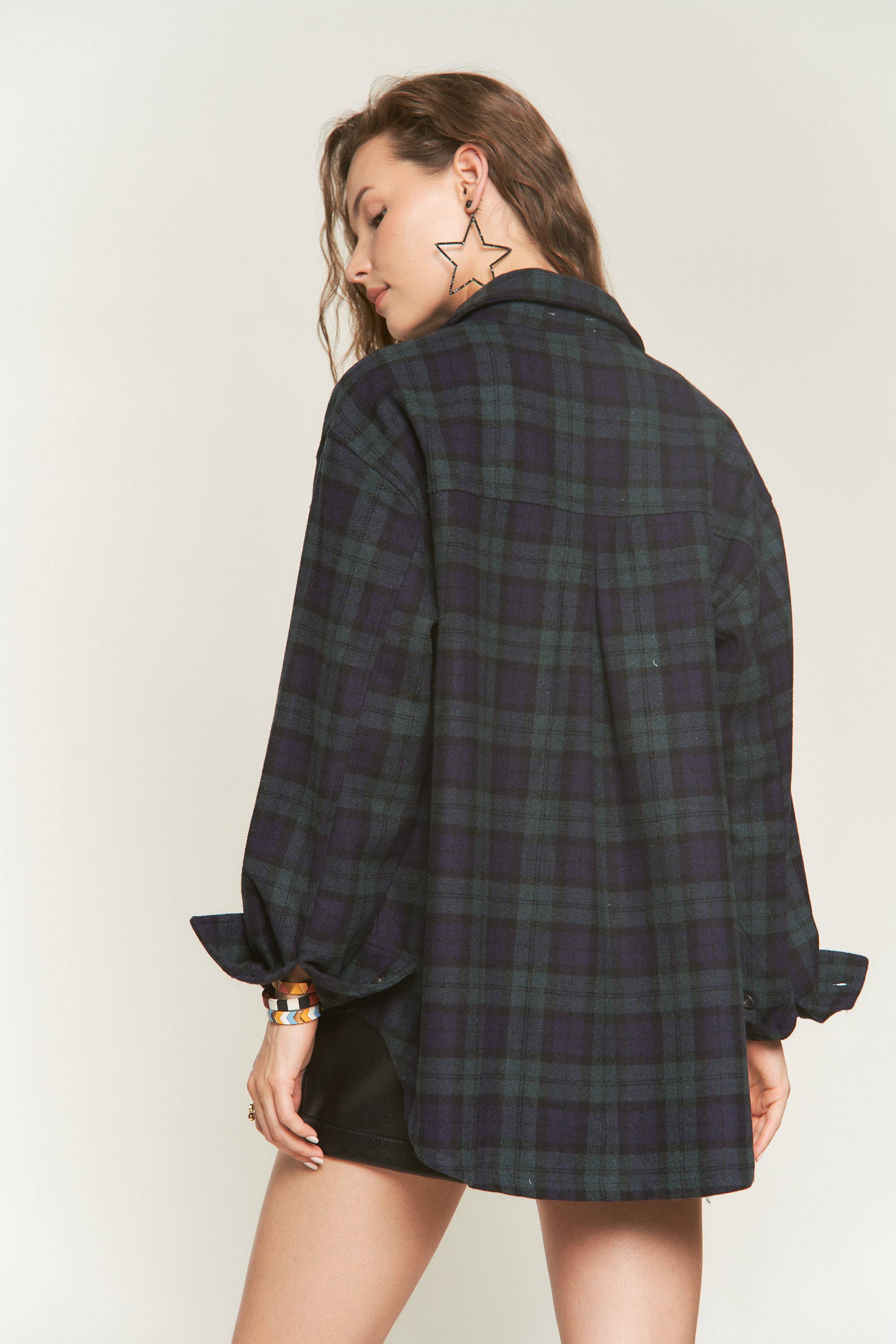 PLAID SHACKET