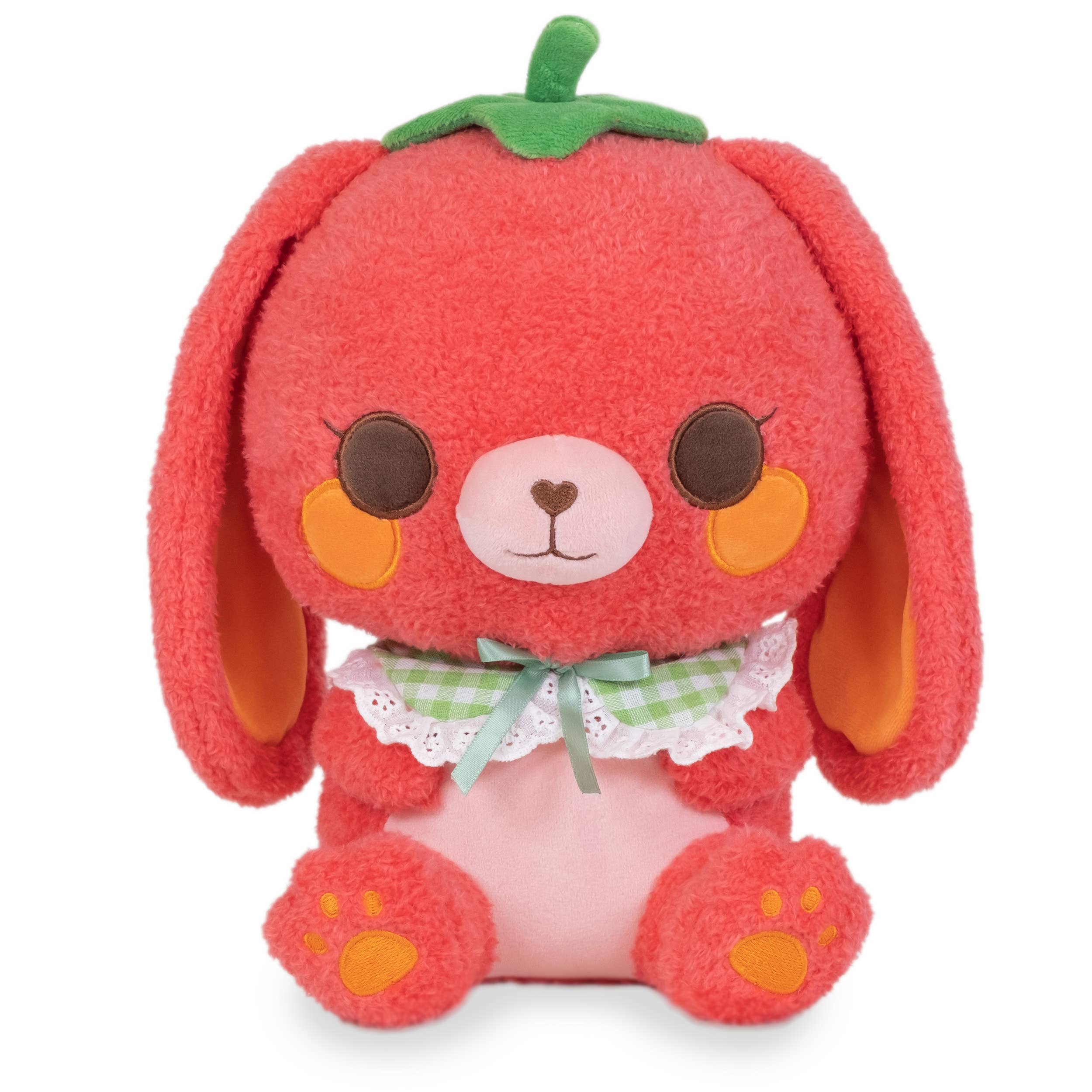 Cheerie the Tomato Bunny (Cute Kawaii Red Rabbit Soft Plush)