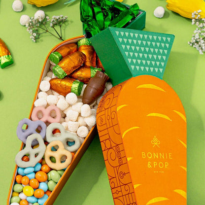 Easter Carrot Treat Tin Gift