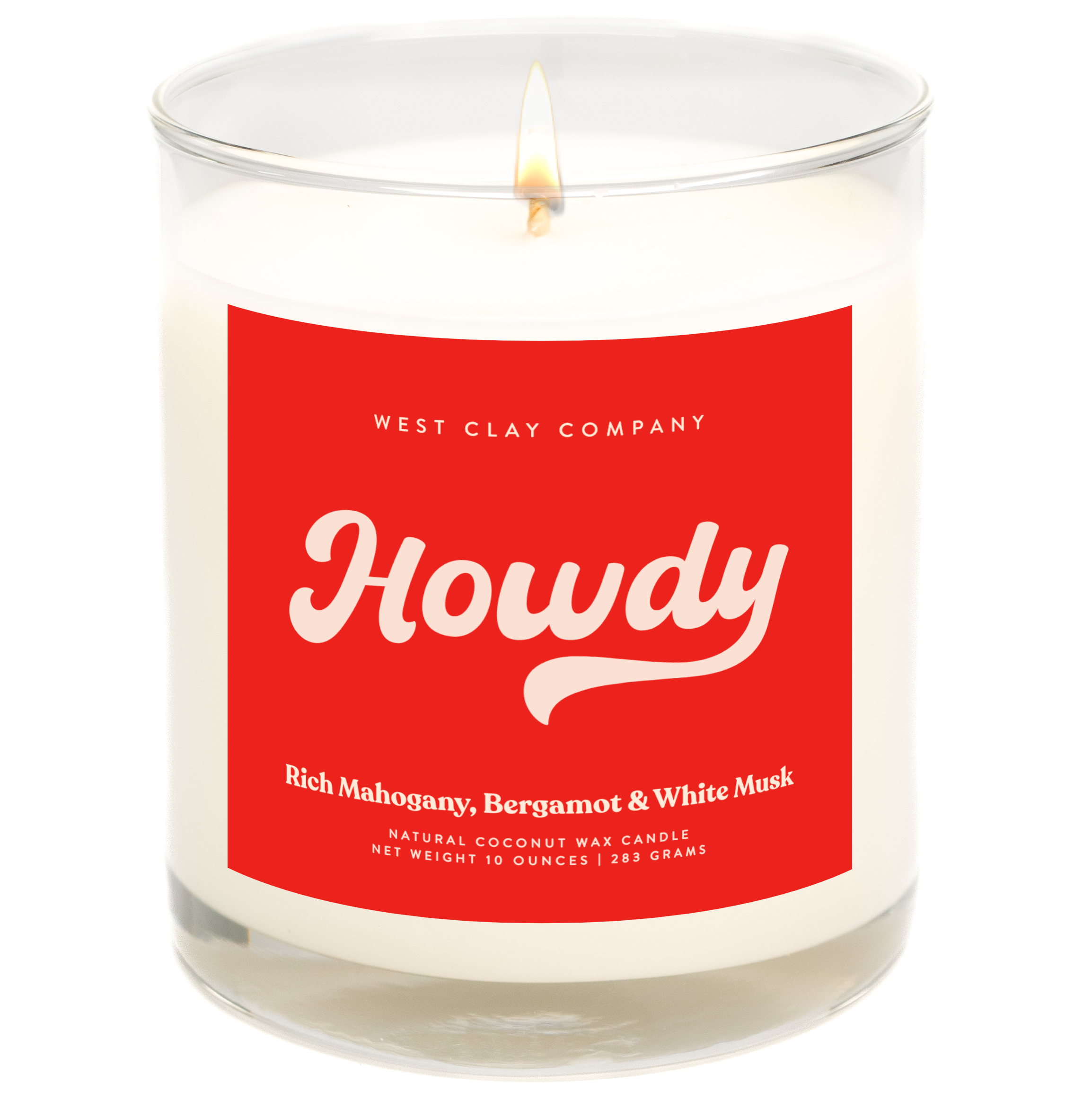 Howdy | Western Mahogany Bergamot Musk Candle