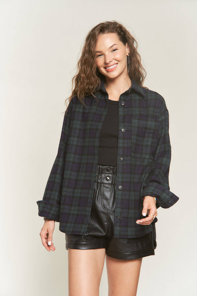 PLAID SHACKET