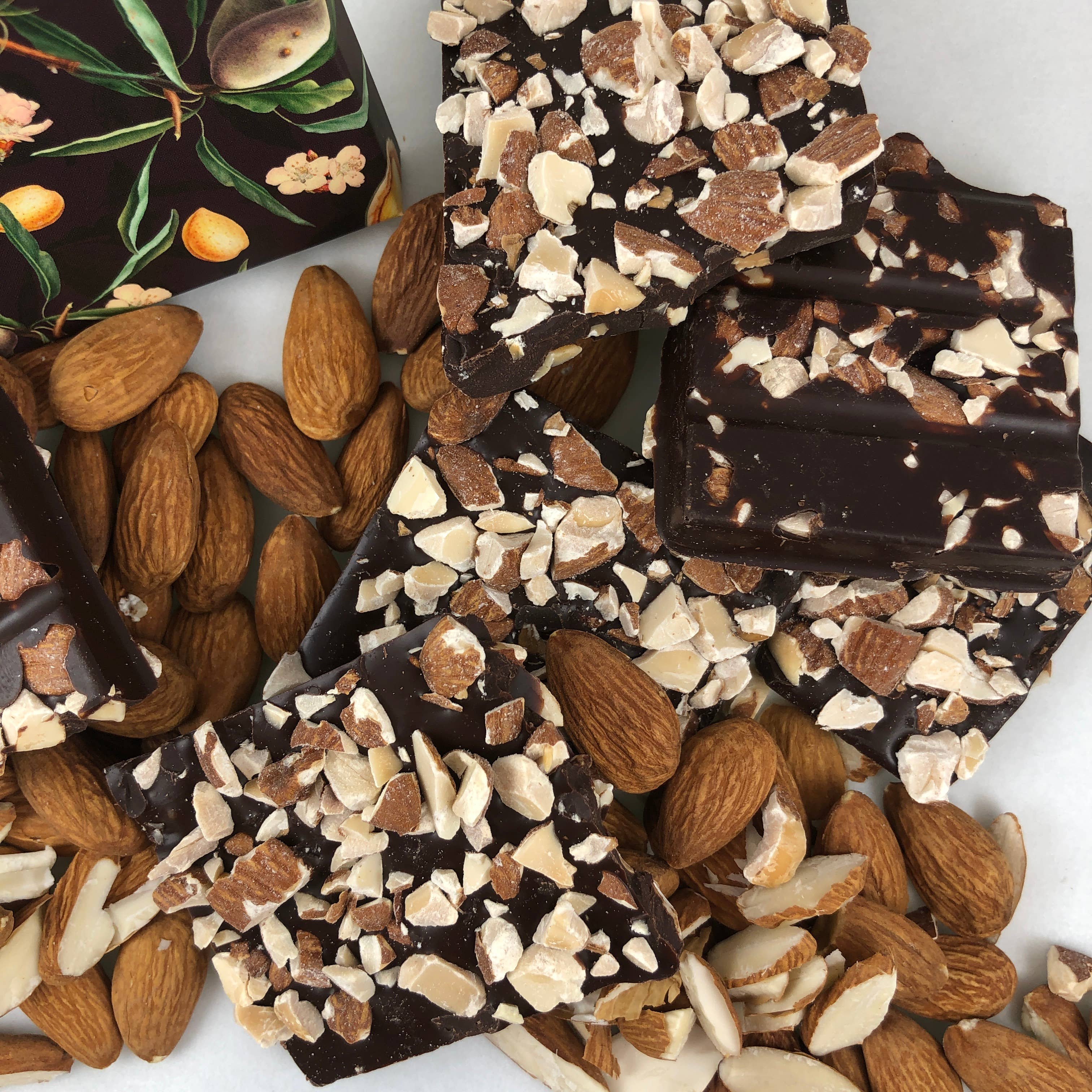 Toasted Almond Bar - Organic fair trade