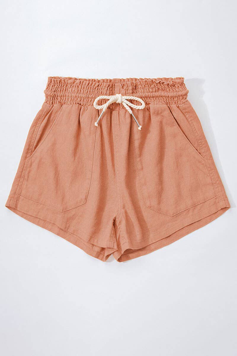 BELLA LINEN SHORTS