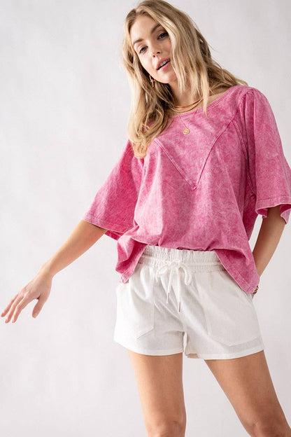 BELLA LINEN SHORTS