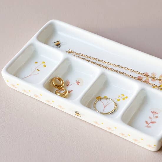 Floral Trinket Tray