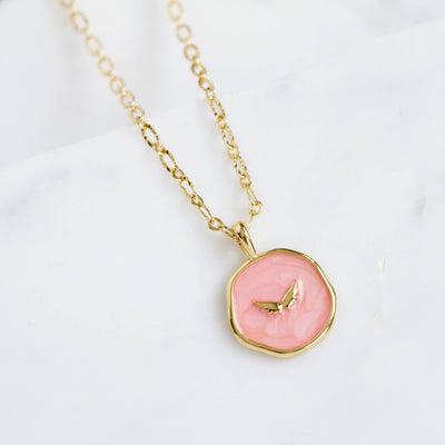 Celestial Enamel Necklace