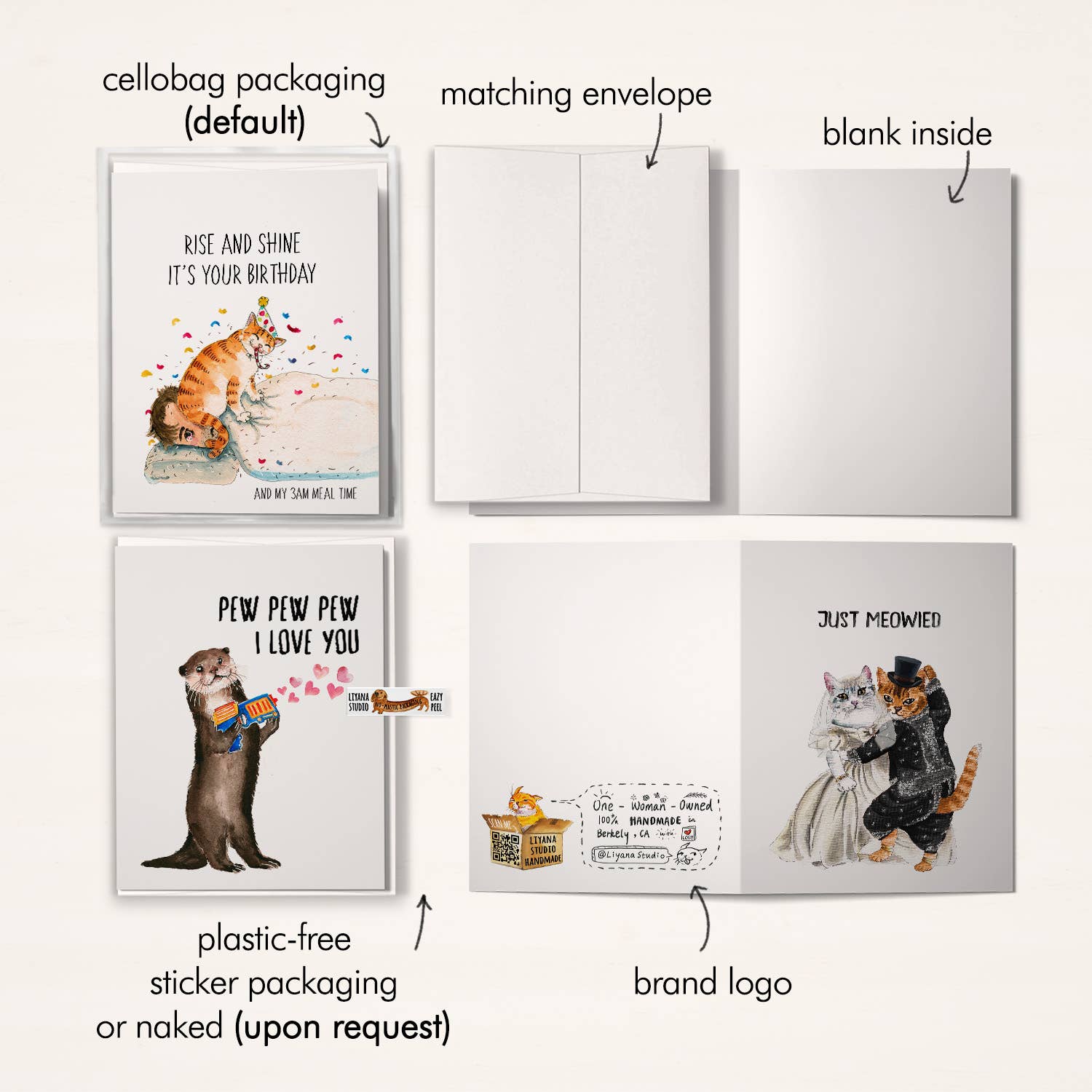 Llamas Friends Herd - Funny Birthday Card