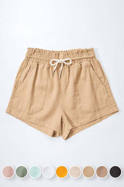 BELLA LINEN SHORTS