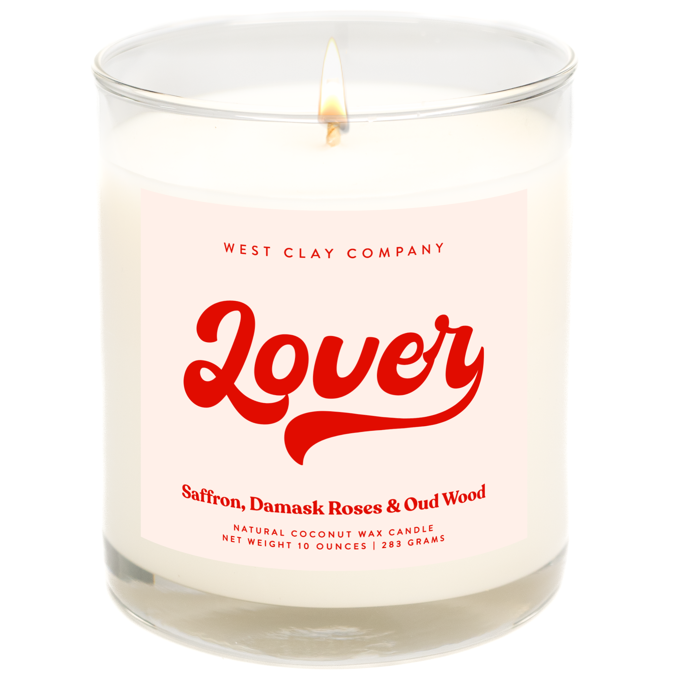 Lover | Saffron, Roses & Oud Candle