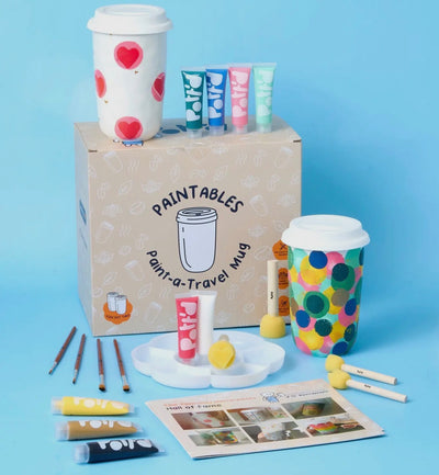 Paint-a-travel mug
