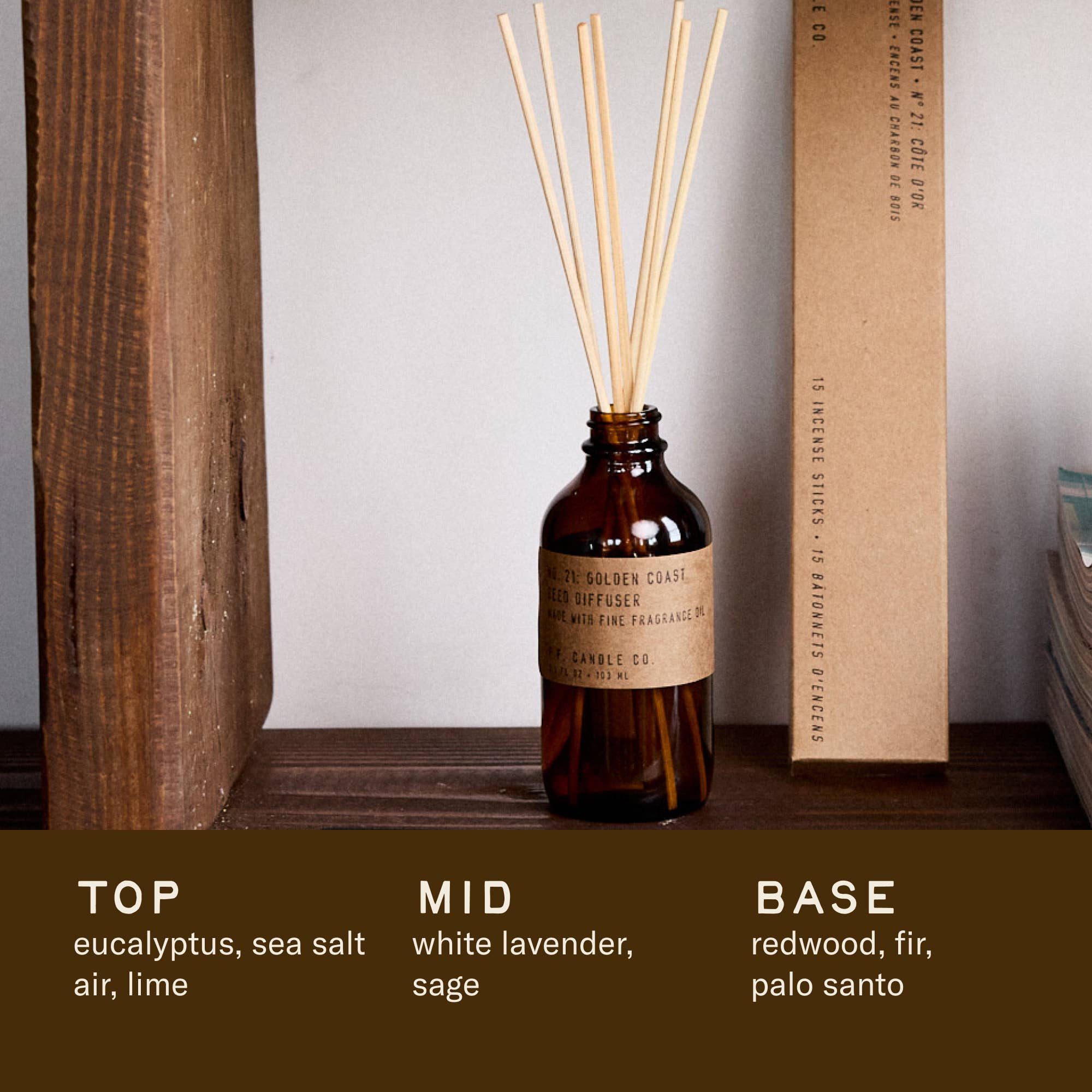 Golden Coast - 3.5 oz Reed Diffuser