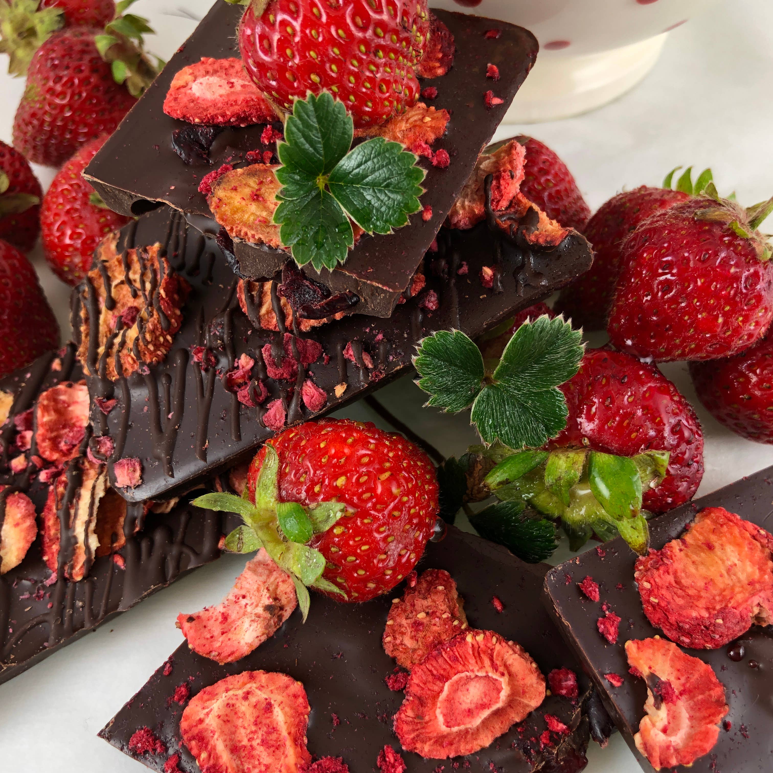 Very Berry Bar - Organic fair trade dark chocolate