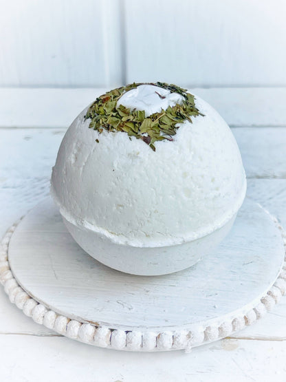 Howlite Bath Bombs with Cannabis Sativa Hemp Seed Oil