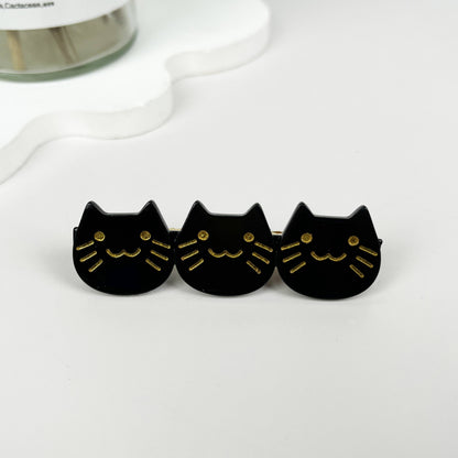 Cute Retro Cat Clip