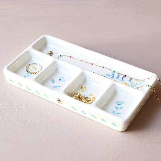 Floral Trinket Tray