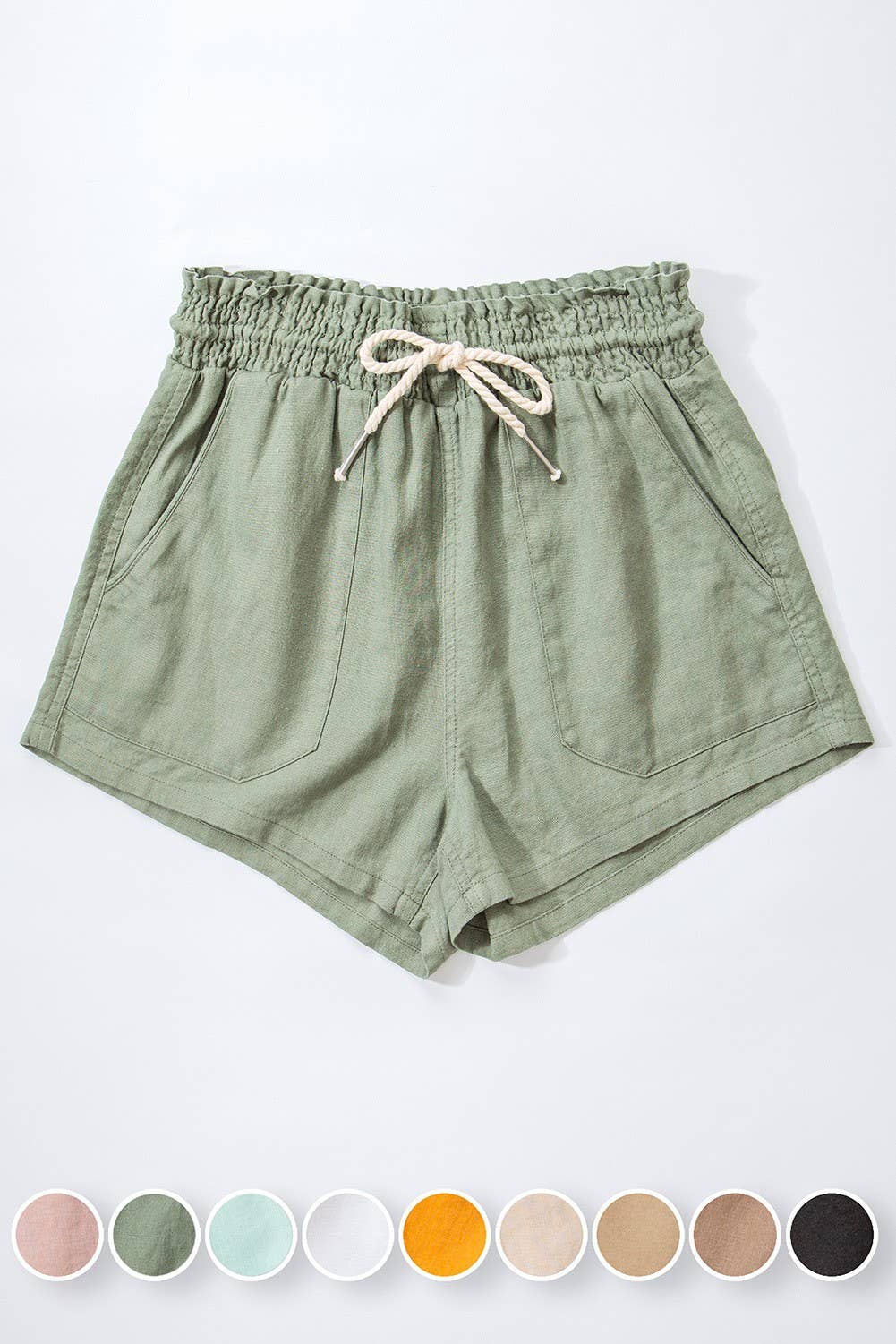 BELLA LINEN SHORTS