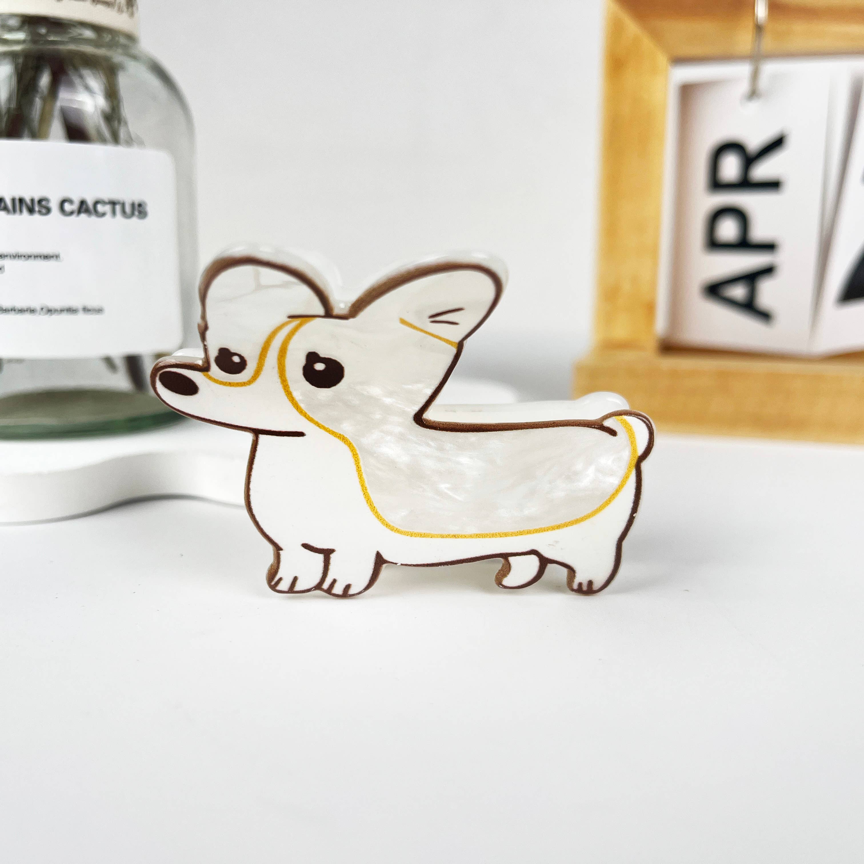 Pup Design Hair claw clip