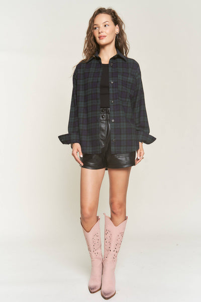 PLAID SHACKET