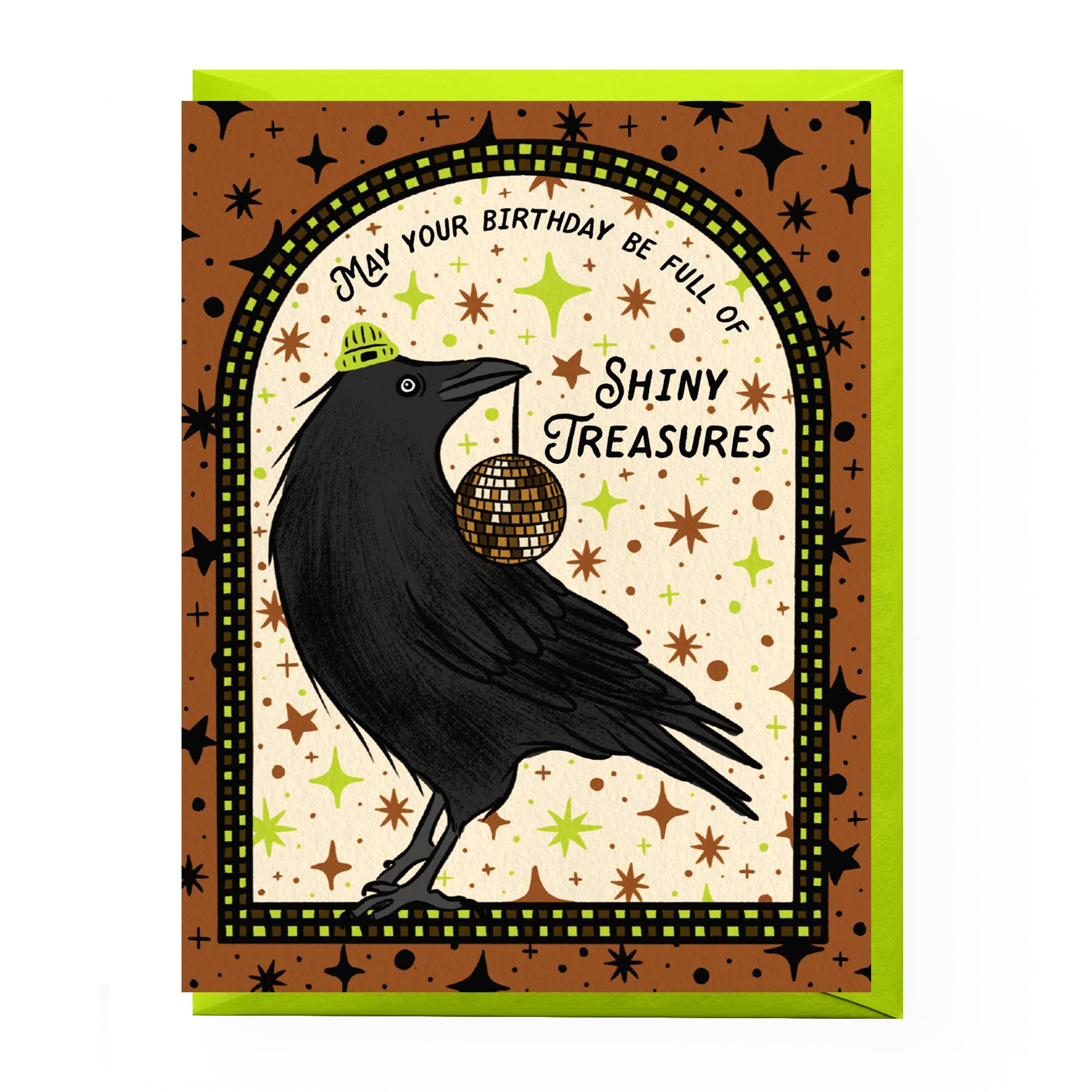 Crow Birthday Card