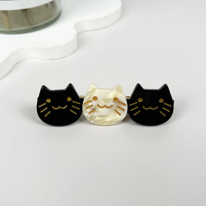 Cute Retro Cat Clip