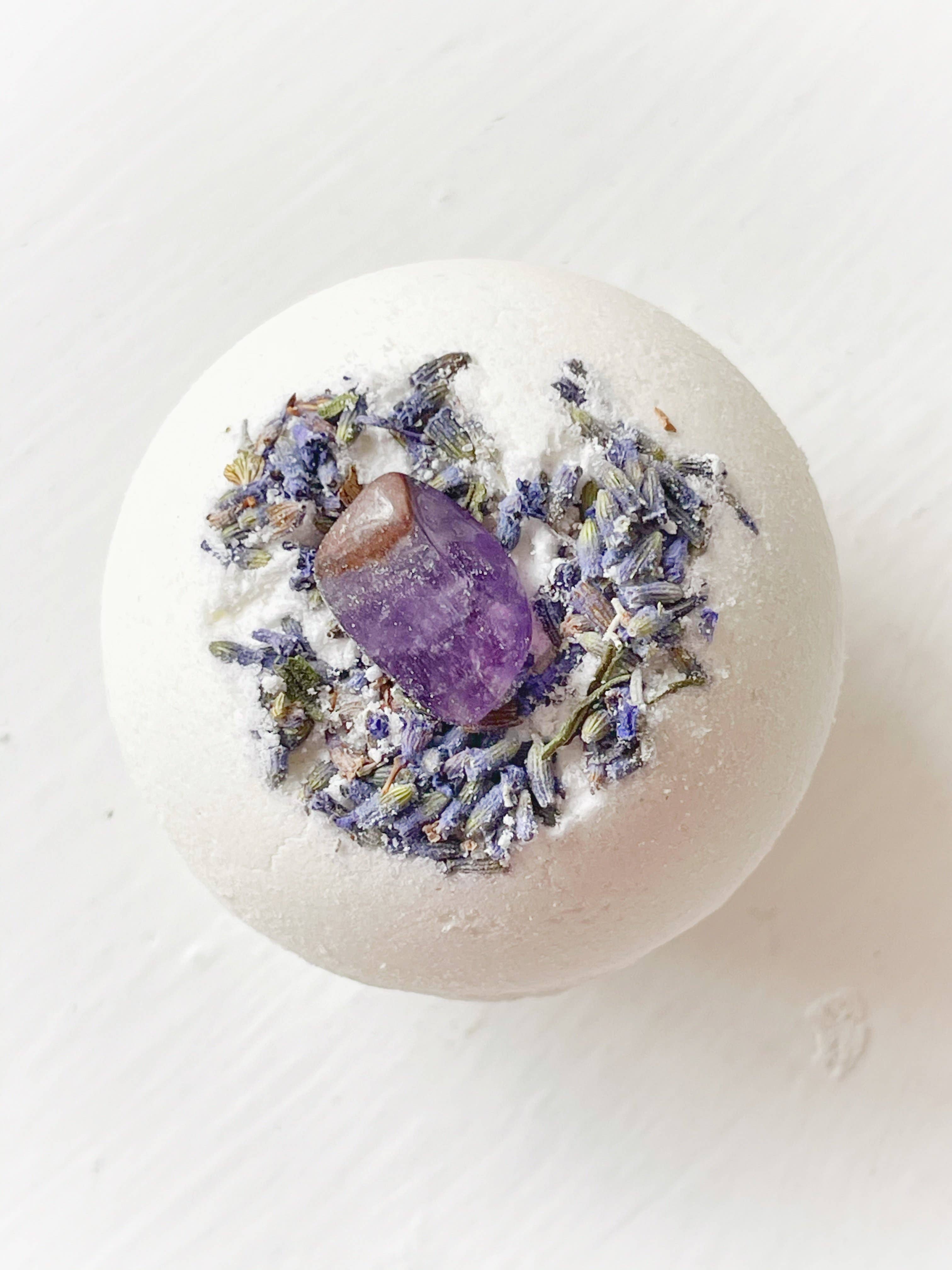 Amethyst & Lavender Bath Bombs