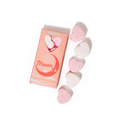 Over the Moon Mini Sweet Heart Bath Bombs Gift Set