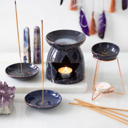 Starry Sky Celestial Incense Holder Plate