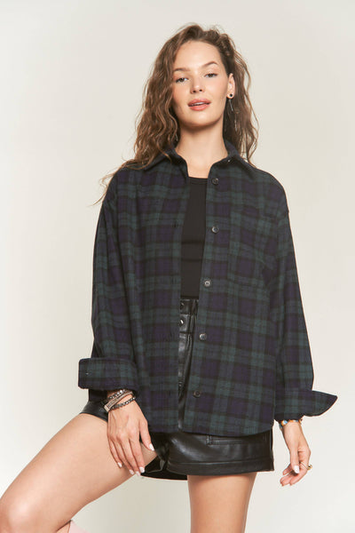 PLAID SHACKET