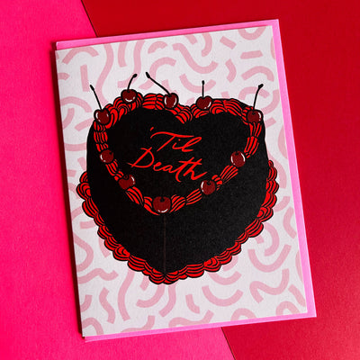 'Til Death Love Card