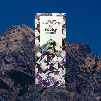 Rocky Road Bar - Organic Fair Trade Dark Chocolate