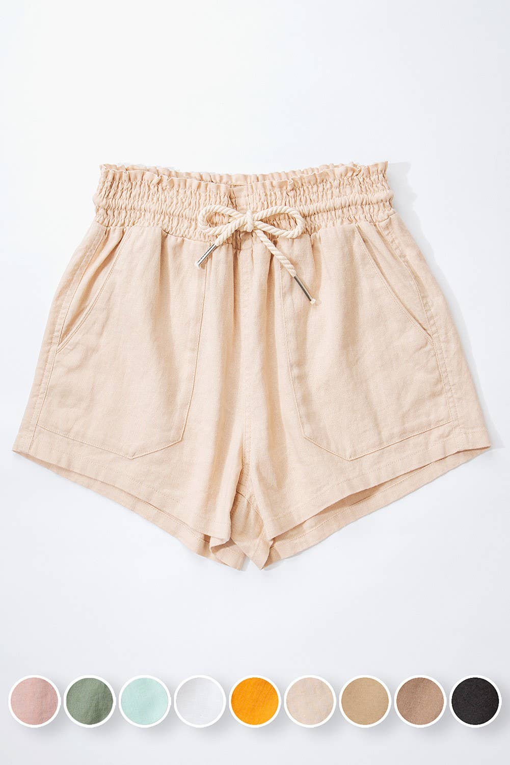 BELLA LINEN SHORTS