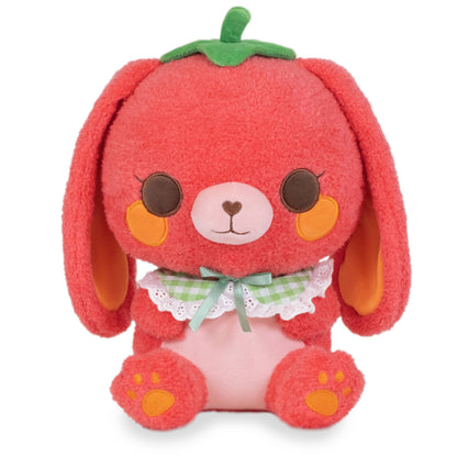 Cheerie the Tomato Bunny (Cute Kawaii Red Rabbit Soft Plush)
