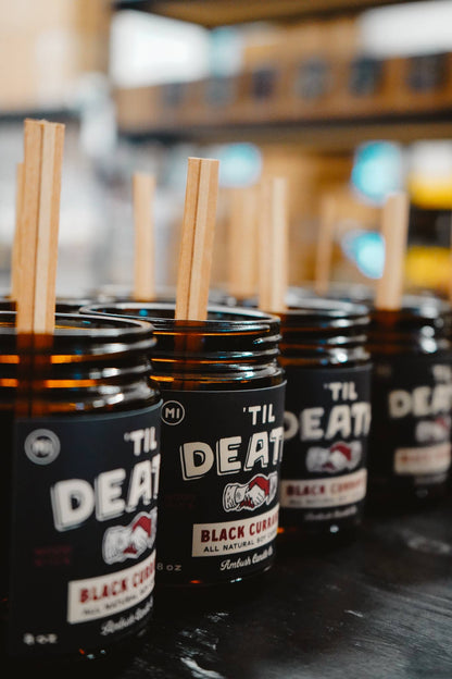 'Til Death | Black Currant 8oz Soy Candle