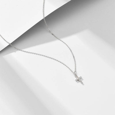 Dainty Cross Pendant Necklace