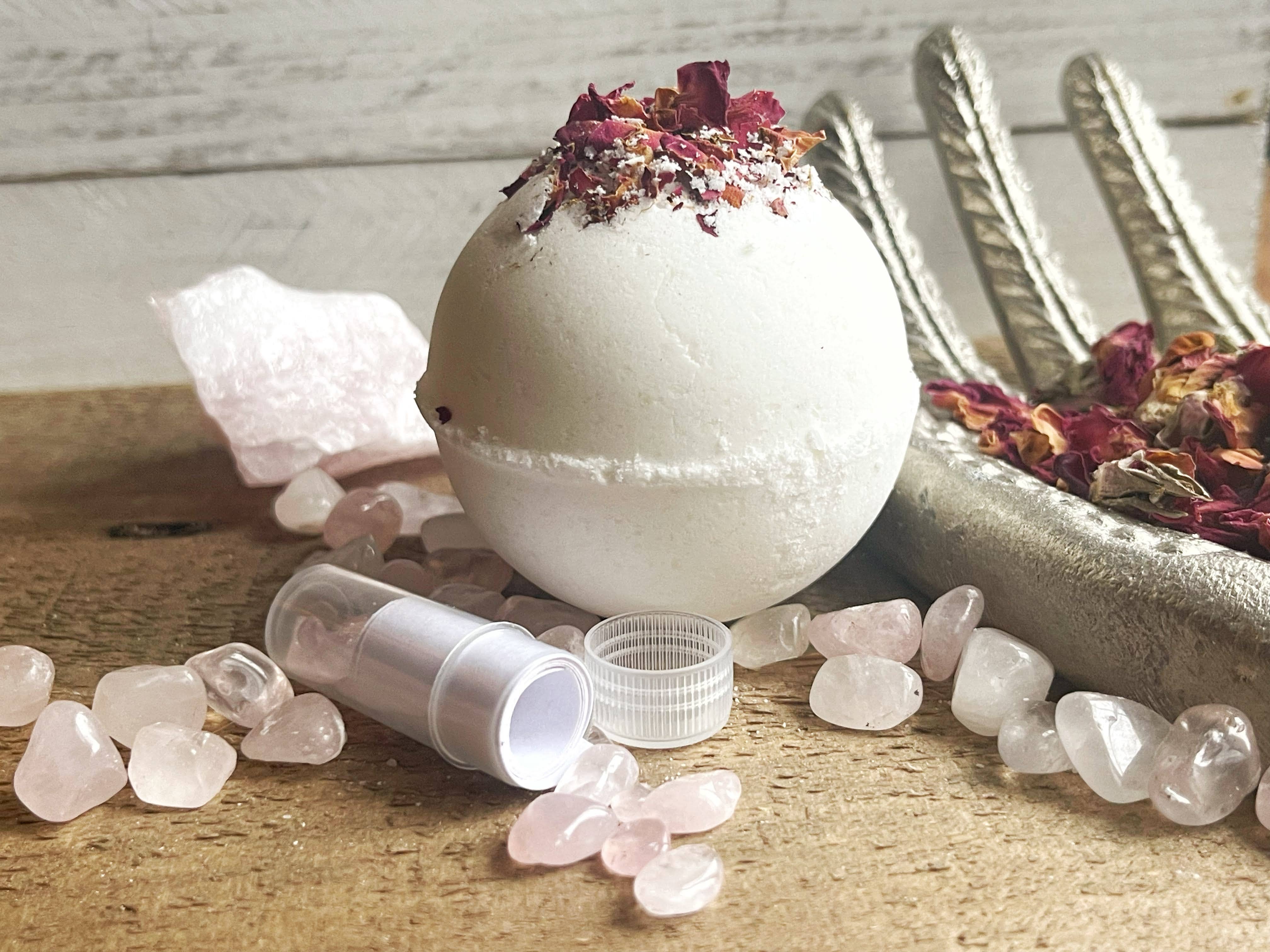 Love Bombs - Bath Bombs with a Special Note & Gemstone