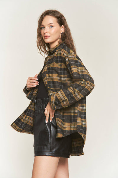 PLAID SHACKET