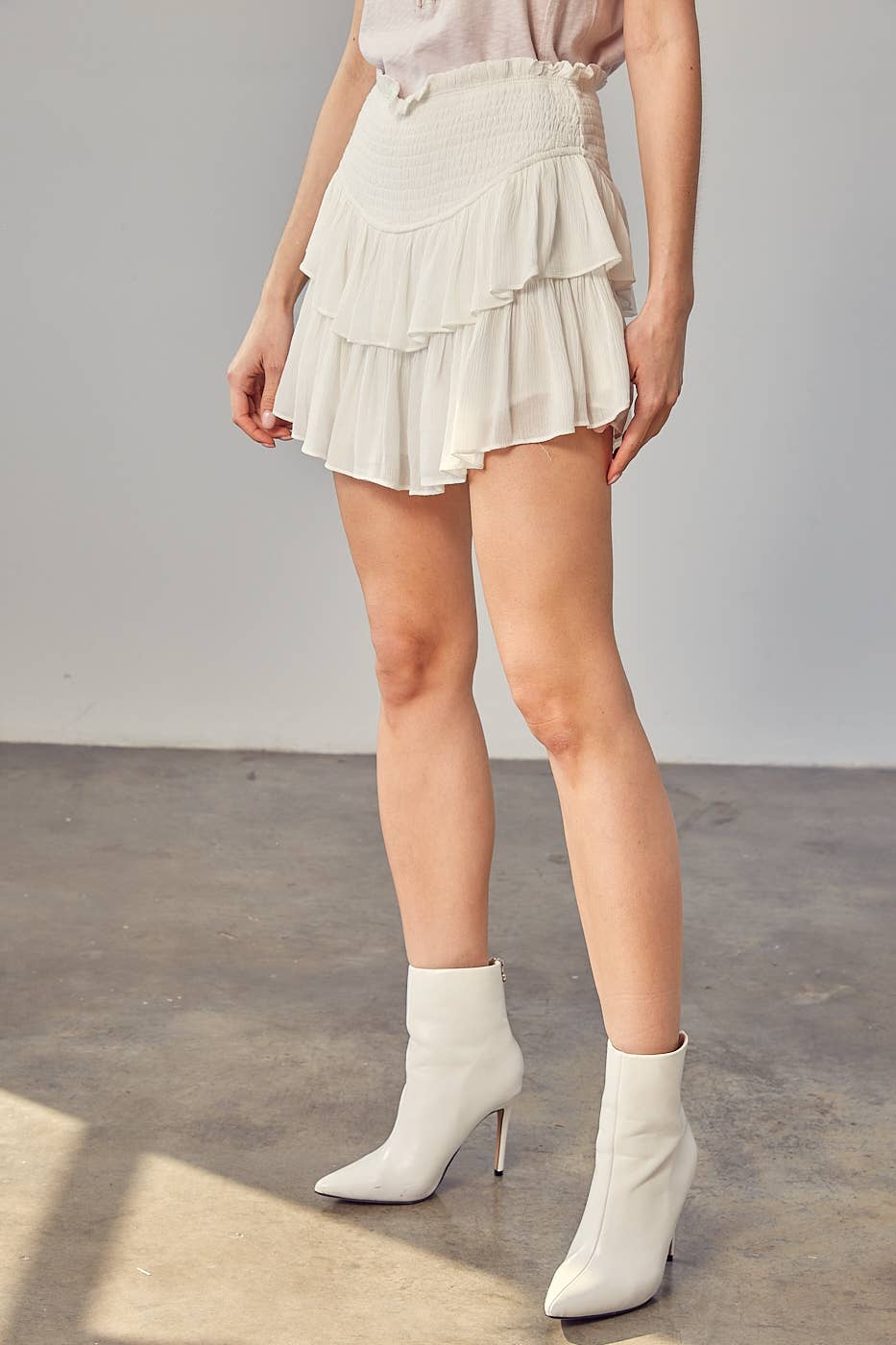 RUFFLE MINI SKORT