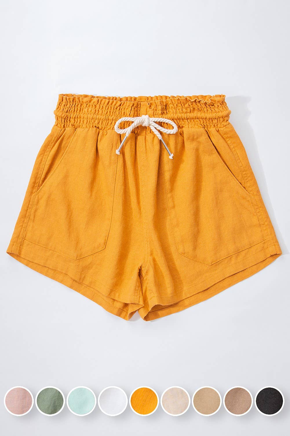 BELLA LINEN SHORTS