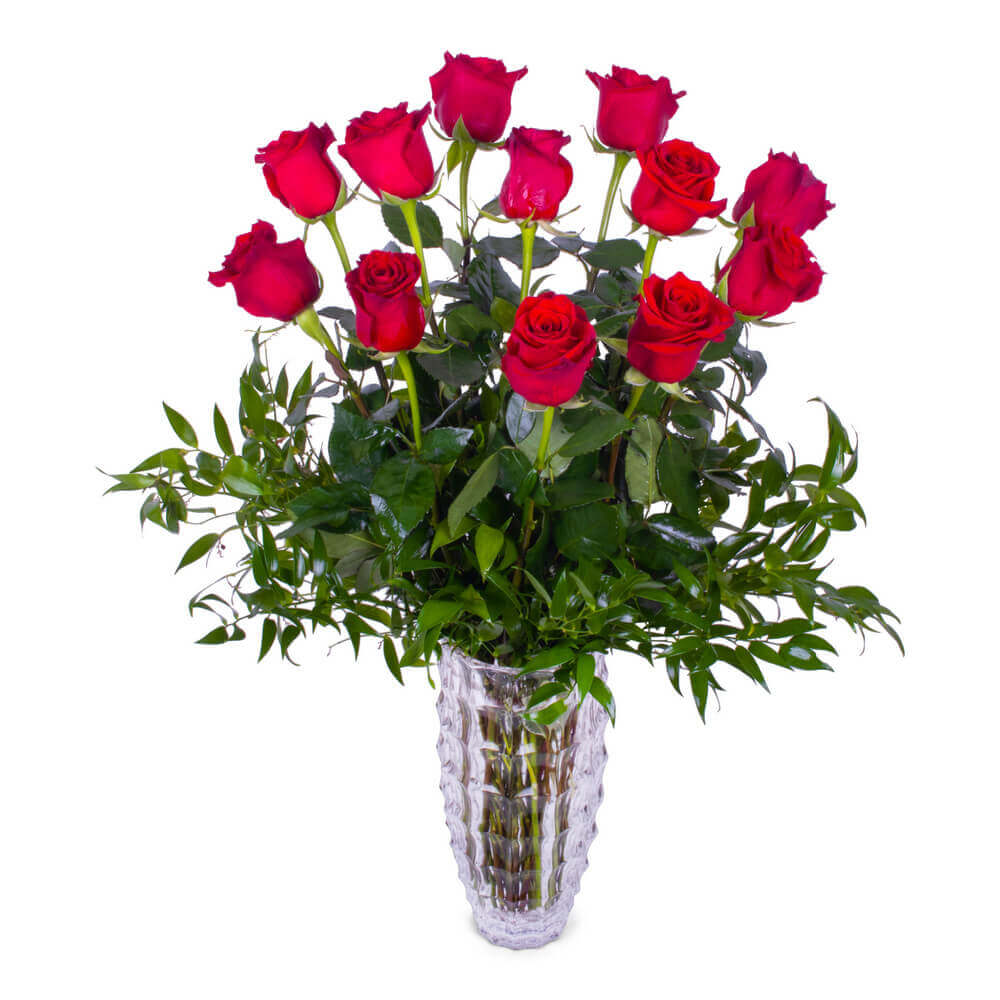 Timeless Dozen Red Bouquet